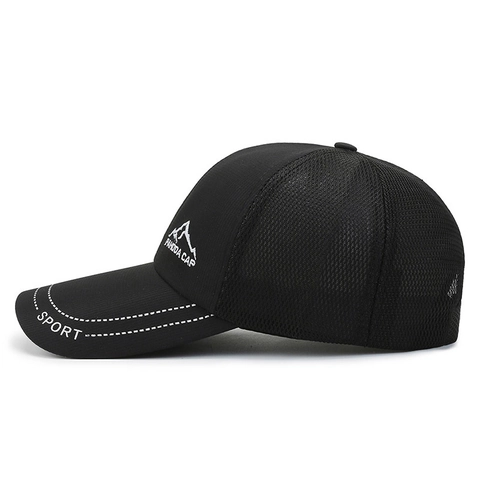 Unisex Mesh Baseballkappe Atmungsaktive Trucker Mütze Mit Stickerei Outdoor Sport Sonnenschutz Angelmütze