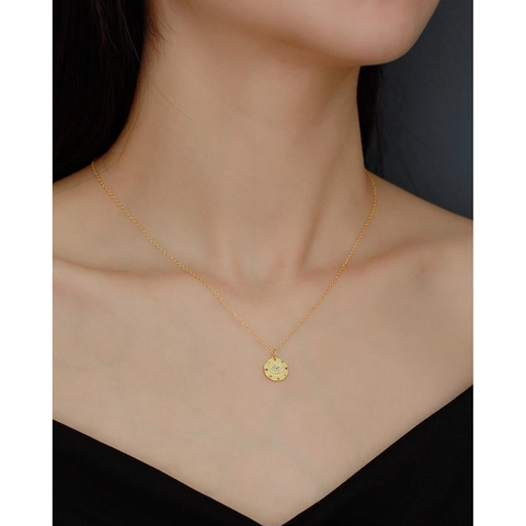 Collana Con Ciondolo Malocchio Per Donna In Argento Sterling 925 Con Zirconi Cubici Colorati Catena Di Clavicvola Gioiello