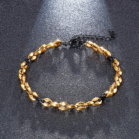 Collana Bracciale Con Catena A Chicchi Di Caffè Acciaio Inossidabile Design A Naso Di Maiale Gioielli Streetwear Per Uomo Donna