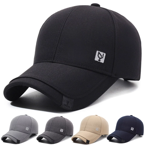 Baseball Cap Cotton Polyester Twill Adjustable Metal Buckle Curved Brim Outdoor Sports Sun Hat Casual Unisex
