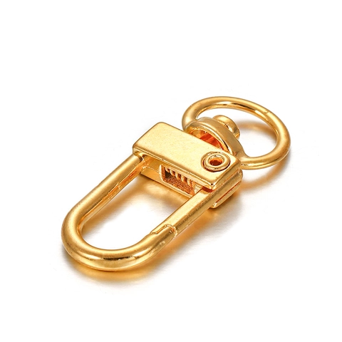 Metal Swivel Lobster Clasp Keychain Hooks Zinc Alloy DIY Bag Luggage Hardware Accessories Trigger Snap Hook Clips