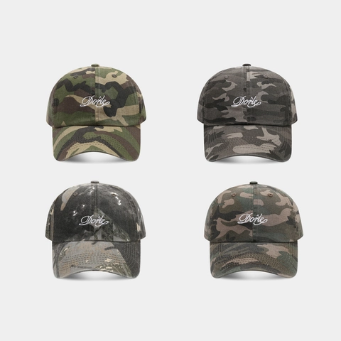 Cappello Da Baseball Camouflage Cotone Lavato Traspirante Ricamo Vintage Cappello Da Sole Regolabile Per Uomini Donne