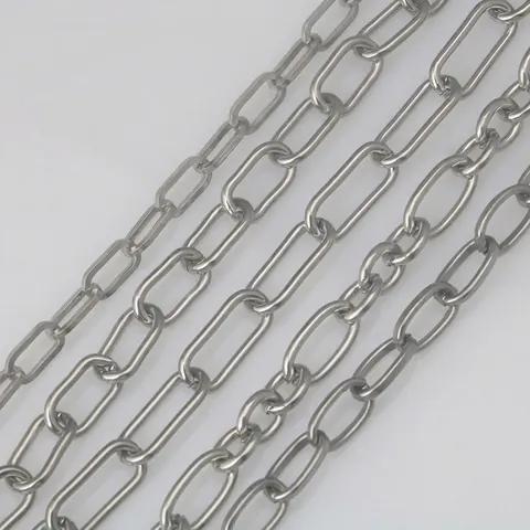 DIY Gliederkette Edelstahl Halbzeug Zubehör Für Handgefertigte Halskette Armband Schmuckherstellung Minimalistisches Design