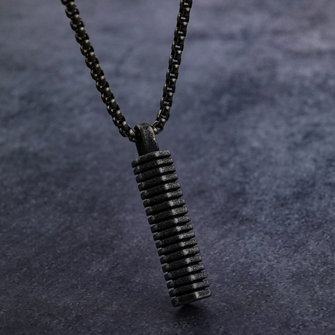 Collana Con Ciondolo Vikingo Rétro In Acciaio Inossidabile Da Uomo Gioielli Totem Punk Goth Industriali