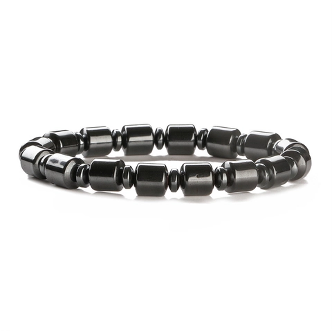 Bracciale Di Perline In Occhio Di Tigre E Ematite Gioielli Artigianali Elastici Per Uomini Donne Stile Minimalista Vintage