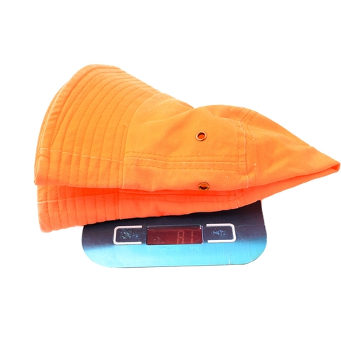 Cappello alla Pescatora in Cotone Color Neon Protezione Solare Tesa Larga Con Occhielli in Metallo Per Viaggi All'aperto Unisex