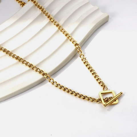 Levensboom Uil Maan Hanger Ketting Goud Verguld Roestvrij Staal Toggle Sluiting Mode Sieraden Voor Dames