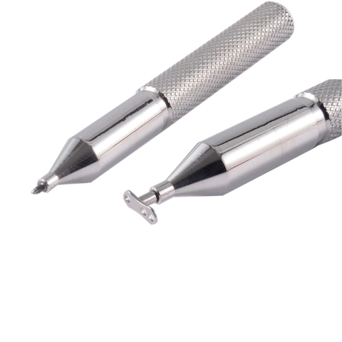 Professionele Dermal Anchor Tool Roestvrijstalen Piercing Hulpstuk Schroefdraad Zilver