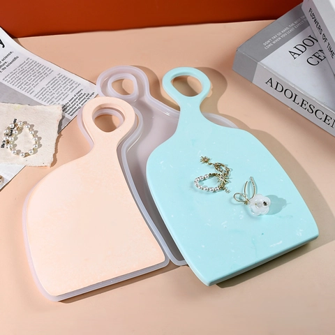 Silicone Mold For DIY Resin Tray Irregular Shape Valentine Coaster Casting Craft Home Decor Handmade Minimalist