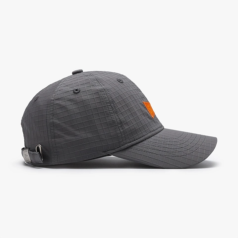 Polyester Baseball Cap Quick Dry Grid Texture Breathable Sun Protection Outdoor Sports Adjustable For Men And Women