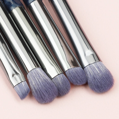 Augen Make-Up Pinsel Kunstfaser Rauten Griff Für Lidschatten Verblenden Augenbrauen Tragbare Beauty Tools