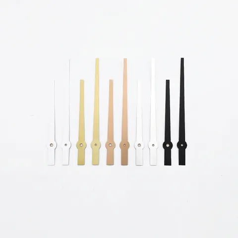 Metal Clock Hands Aluminum Minimalist Pointer For Wall Clock Repair DIY Craft Accessories Hour Minute Multi Color