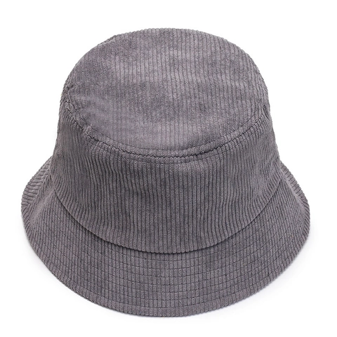 Corduroy Fischerhut Winter Warm Retro Bucket Hat Verstellbar Für Herren Damen Einfarbig Lässig Sonnenschutz