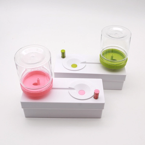 Automatische Penseelreiniger Watercyclus Rinser Kunststof Borstelwasgereedschap Voor Aquarel Acrylverf Kunstenaars Kinderen