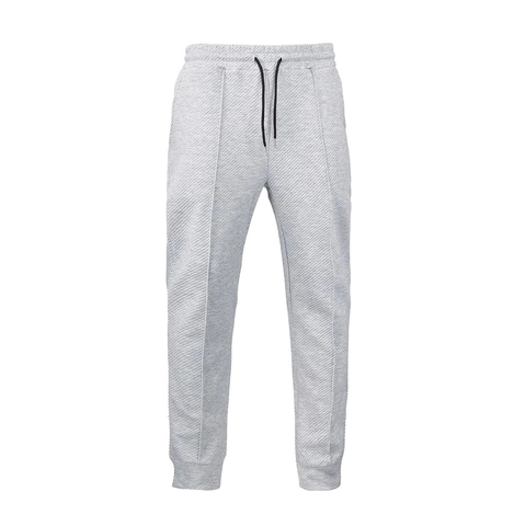 Men Joggers Sweatpants Waffle Texture Solid Color Drawstring Elastic Waist Loose Casual Sports Pants Spring Autumn