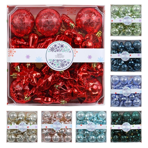Ornamenti Natalizi Plastica Palle Appendere Caramelle Stella Fungo Forme Ghiacciolo Decorazione Albero