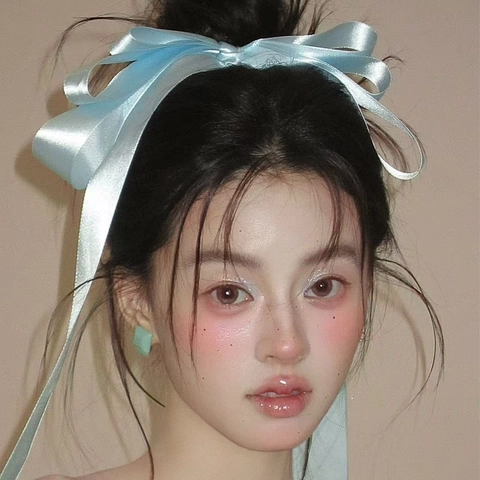 Pinza Para El Cabello Con Lazo De Satén Para Mujer Elegante Horquilla Con Cinta Larga Dulce Accesorio Para El Cabello De Mariposa Para Boda Fiesta