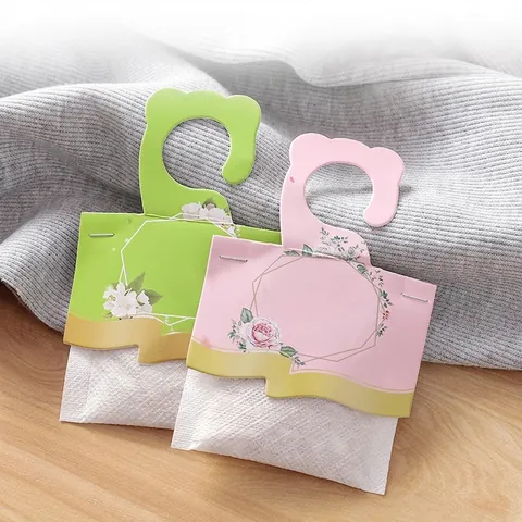 Scented Sachet Hanging Wardrobe Air Freshener Natural Aromatic Particles Closet Deodorant Long Lasting Fragrance Bag
