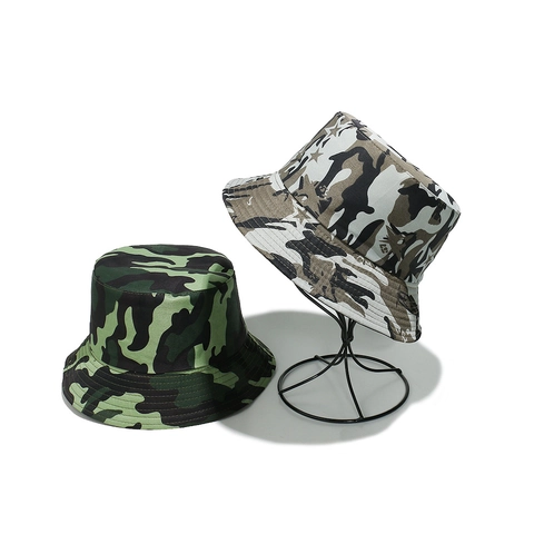 Camouflage Vissershoed Polyester Zonbescherming Outdoor Vissen Wandelen Streetwear Zonnehoed Voor Heren Dames