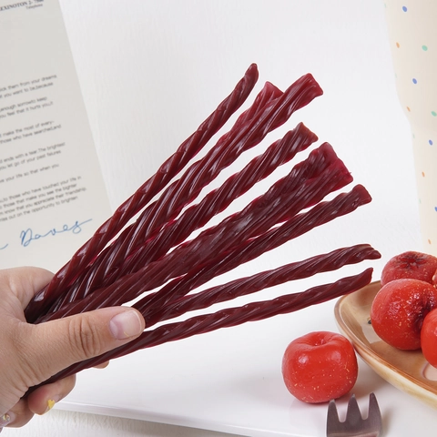Caramella Torta Artificiale Realistica Striscia Di Biancospino Simulazione Di Cibo Modello In PVC Oggetti Di Scena Fotografia Arredamento Cucina Casa
