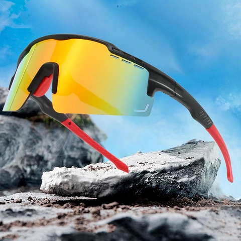 Cycling Sports Sunglasses UV Protection Windproof Outdoor Goggles PC Frame Unisex Oversized Eyewear