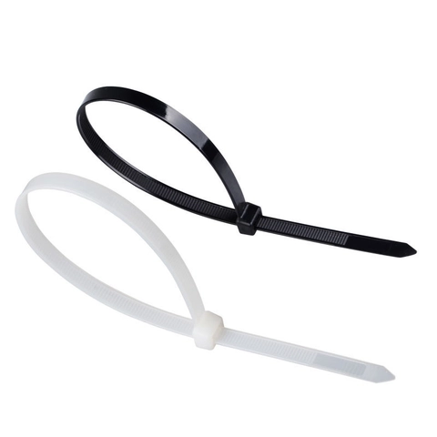 Self Locking Nylon Cable Ties Flame Retardant Plastic Wire Zip Ties For Home Office And Industrial Organization Durable