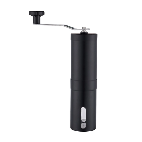 Molinillo De Café Manual De Acero Inoxidable Con Manivela Molino Portátil Con Núcleo De Cerámica Ventana Visual Para Hogar Viaje Camping