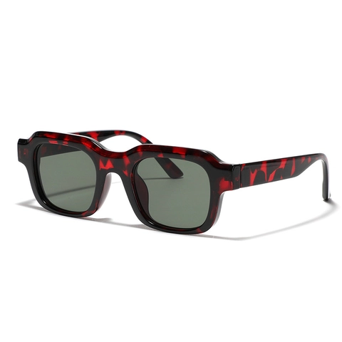 Occhiali da Sole Quadrati Stile Millennium Y2K per Uomo Donna Retrò Hip-hop Montatura in PC Lenti AC UV400 Occhiali alla Moda