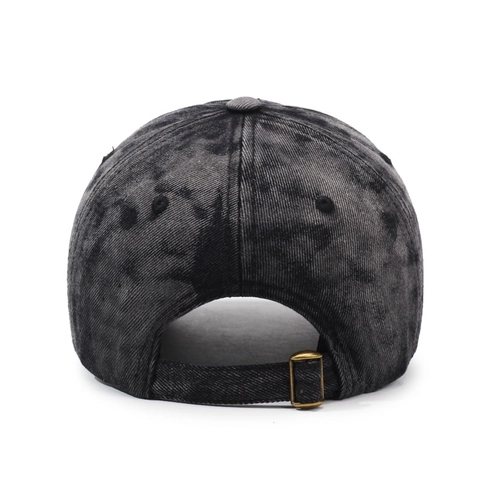 Cappello Da Baseball In Cotone Denim Lavato Vintage Per Uomo Donna Tesa Curva Ricamo Lettere Cappello Regolabile
