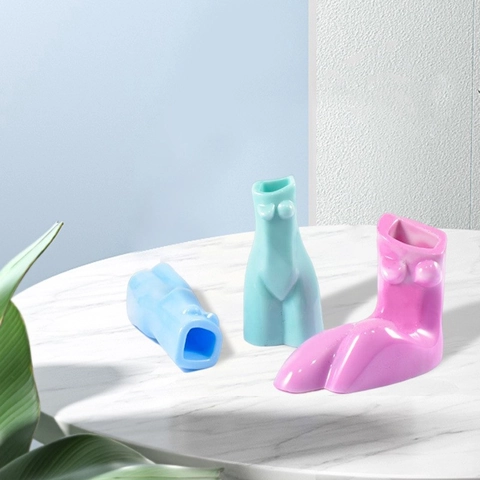 Human Body Torso Silicone Mold For DIY Vase Resin Casting Abstract Female Art Ornament Handmade Home Decor