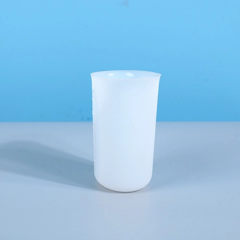 Silicone Measuring Cup Flexible Translucent With Scale For Baking DIY Resin Craft Kitchen Tool