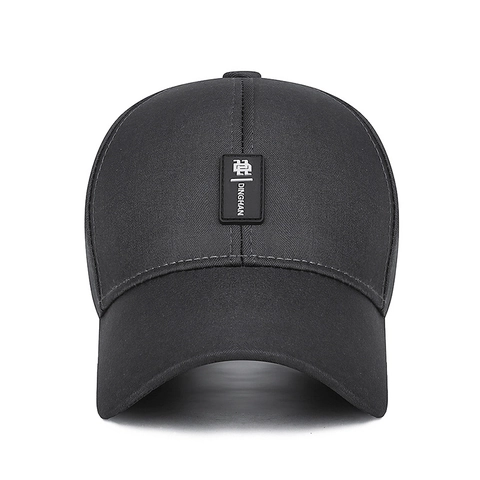 Baseball Cap Herren Polyester Verstellbar Sonnenschutz Business Casual Hut Mit Buchstaben Etikett Und Stickerei