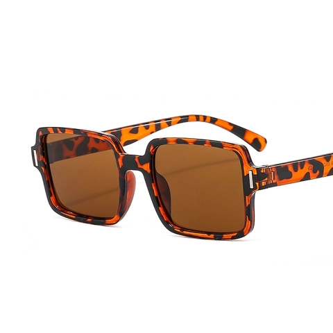 Square Sunglasses Vintage UV400 Protection PC Frame AC Lens Fashion Street Eyewear For Men Women