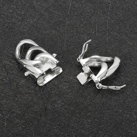 Edelstahl Schmuckverschluss Panzerkette Verbinder Für DIY Halsketten Armbänder Poliertes Metall Schnalle