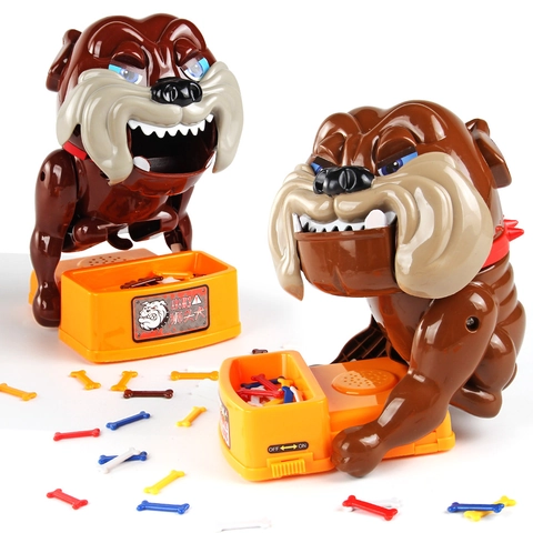 Bad Dog Biting Hand Tabletop Game Plastic Electronic Prank Novelty Toy For Family Party Kids Adults Interactive