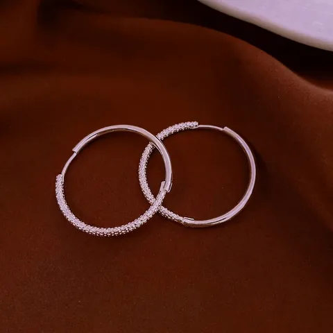 Geometrische Creolen Voor Dames Minimalistisch Koperen Metaal Getextureerde Zirkoon Elegante Party Sieraden Accessoire