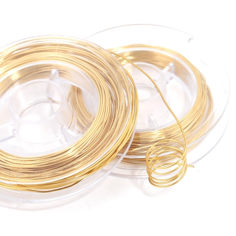Stainless Steel Craft Beading Wire For Jewelry Making DIY Solid Metal Thread Shiny Flexible Accessory