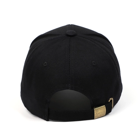 Cappello Da Baseball In Tela Di Cotone Con Ricamo A Stella Croce Cappello Streetwear Regolabile Per Uomo E Donna Nero