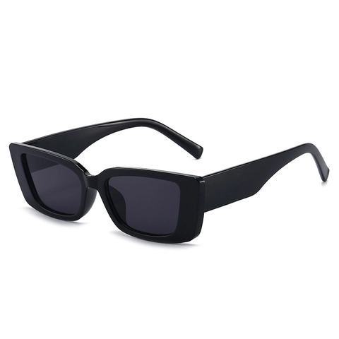 Square Sunglasses For Women Men Retro Small Frame UV400 Protection PC Plastic Candy Color Vintage Trendy Shades Outdoor