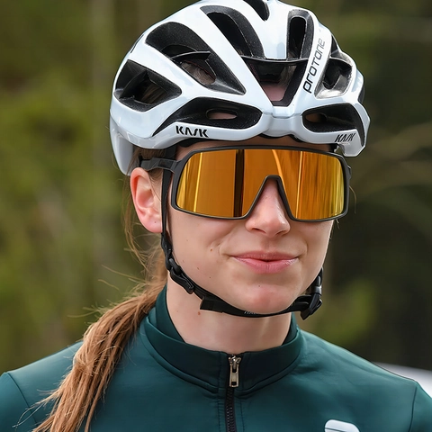 Gafas De Sol De Ciclismo De Montura Grande UV400 A Prueba De Viento Gafas Deportivas Al Aire Libre