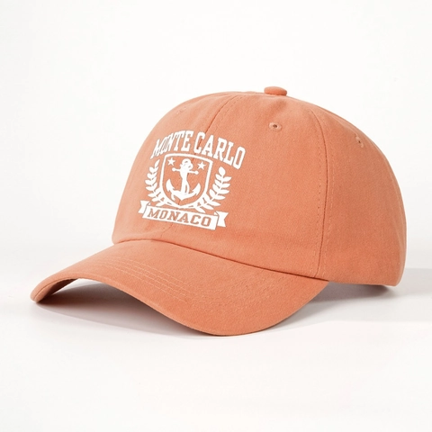 Casquette De Baseball Rétro Monaco Monte Carlo Broderie Réglable Chapeau De Soleil Style Nautique Extérieur Hommes Femmes