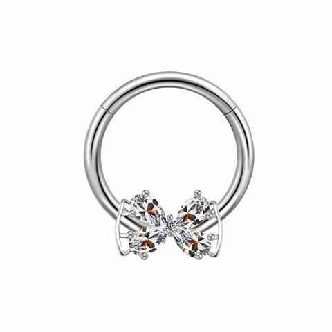 Anelli Per Capezzoli Acciaio Inossidabile Zircone Gioielli Per Piercing Cuore Diavolo Farfalla Accessori Per Il Corpo
