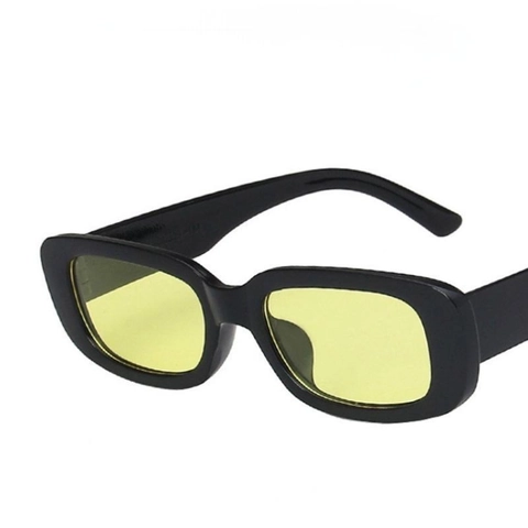 Retro Rectangle Kids Sunglasses UV400 Protection Vintage Square PC Frame AC Lens Fashion Trendy Eyewear