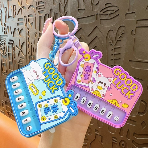 Creative Mini Piano Keychain Music Electronic Organ Light-up Educational Pocket Keyboard Toy Pendant For Bag Kids Gift