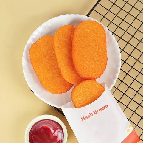 Modello Simulazione Realistico Hash Brown PVC Giocattolo Portachiavi Per Oggetti Di Scena Decorazione Cucina