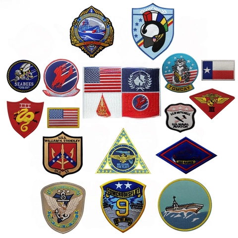 Tactische Geborduurde Patch Klittenband Militair Embleem Voor Jassen Tassen Tactische Uitrusting Polyester Stof Retro Stijl