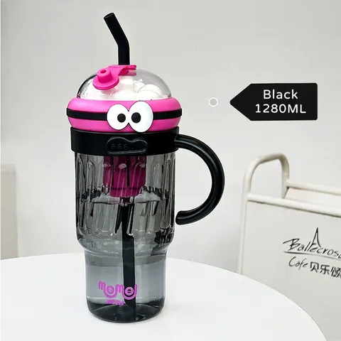 Piccolo Diario Del Tè Internet Celebrante Caldo Grande Capacità Tazza Bully Di Ghiaccio Fresca Semplice Ragazza Alta Bellezza Valore Estivo Tazza Di Plastica Con Cannuccia