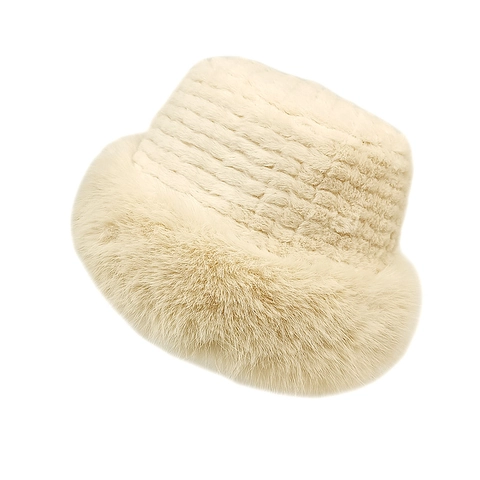 Damen Winter Plüsch Anglerhut Kunstpelz Verdickt Warm Winddicht Fischerhut Retro Outdoor Kälteschutz Zubehör