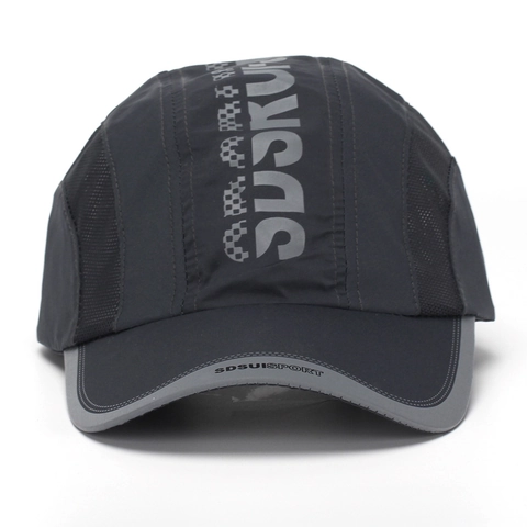 Baseball Cap Quick Drying Polyester Breathable Mesh Sun Protection Outdoor Sports Adjustable Street Style For Men Women