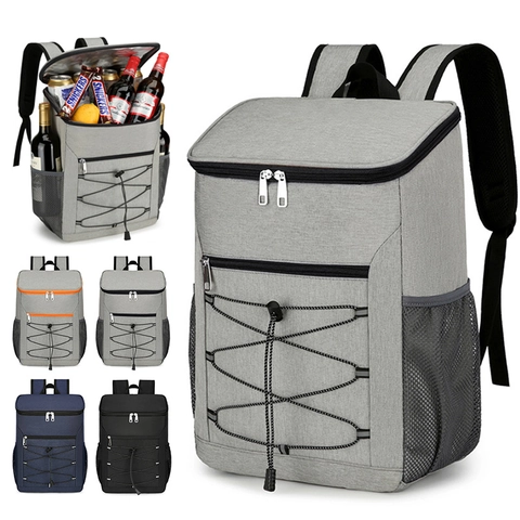 Mochila Térmica Impermeable Tela Oxford Almacenamiento De Alimentos Picnic Al Aire Libre Senderismo Camping Reflectante